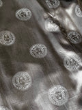 Versace Velvet Medusa Robe, c. 90's, OS