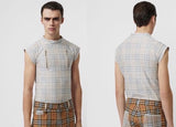 Burberry x Vivienne Westwood Nova Check Shirt with Nipple Zippers, 2018, XL Seditionaries
