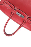 Hermès Rouge Braise Togo Leather Birkin, 2002, 35