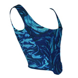 Vivienne Westwood "Grand Hotel"  Rose Print Corset, SS93, 6 US