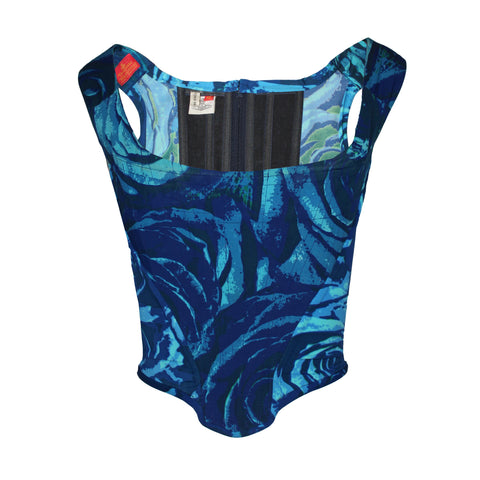 Vivienne Westwood "Grand Hotel"  Rose Print Corset, SS93, 6 US