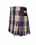 Burberry Plaid Buckle Wrap Mini Kilt Skirt, c.2000's, 6 US
