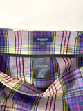 Burberry Plaid Buckle Wrap Mini Kilt Skirt, c.2000's, 6 US