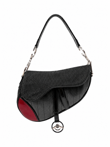 Christian Dior Trailer Trash "Cadillac" Saddle Bag, SS01, OS