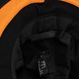 Prada Striped Orange & Black Brim Hat, SS11, OS