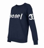 Chanel VIP Xmas Paintstroke Crewneck Sweater, 2013 Holiday, S