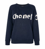 Chanel VIP Xmas Paintstroke Crewneck Sweater, 2013 Holiday, S