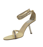 Ivory Zipper Heels by John Galliano for Christian Dior, SS01, 40.5 EU