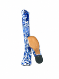 Dries Van Noten Patent Porcelain Boots, AW22, 42 EU