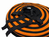 Prada Striped Orange & Black Brim Hat, SS11, OS