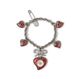 Vivienne Westwood Heart Charm Watch Bracelet, 2013, OS