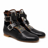 Vivienne Westwood Black and PVC Seditionaries Boots, 2014/15, 40 EU