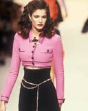 Chanel Coral "Barbie" Jacket, SS95, 34 FR / 2 US