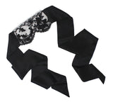 Kiki De Montparnasse Black Beaded Lace Blindfold
