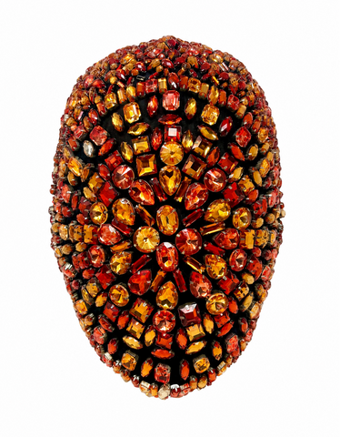 Maison Margiela by Matthieu Blazy Red Crystal Mask, AW/12, OS