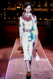 Marc Jacobs Abstract Painted Silk Midi Dress, SS16, 4 US