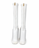 Schiaparelli Trompe L'oeil Platform Boots, Couture SS21, 42 EU