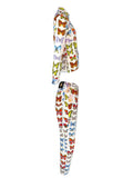 Gianni Versace Butterfly Print Set, SS95, 2/4 US