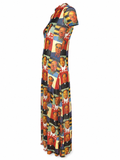 Vivienne Tam "Mao" Printed Dress, SS95, 2 US
