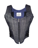 Vivienne Westwood Metallic Blue 'Portrait' Corset, SS22, IT 46