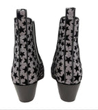 Saint Laurent Silver Glitter Star Chelsea Ankle Boots, 2014, 39.5 EU