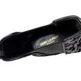 Saint Laurent Silver Glitter Star Chelsea Ankle Boots, 2014, 39.5 EU