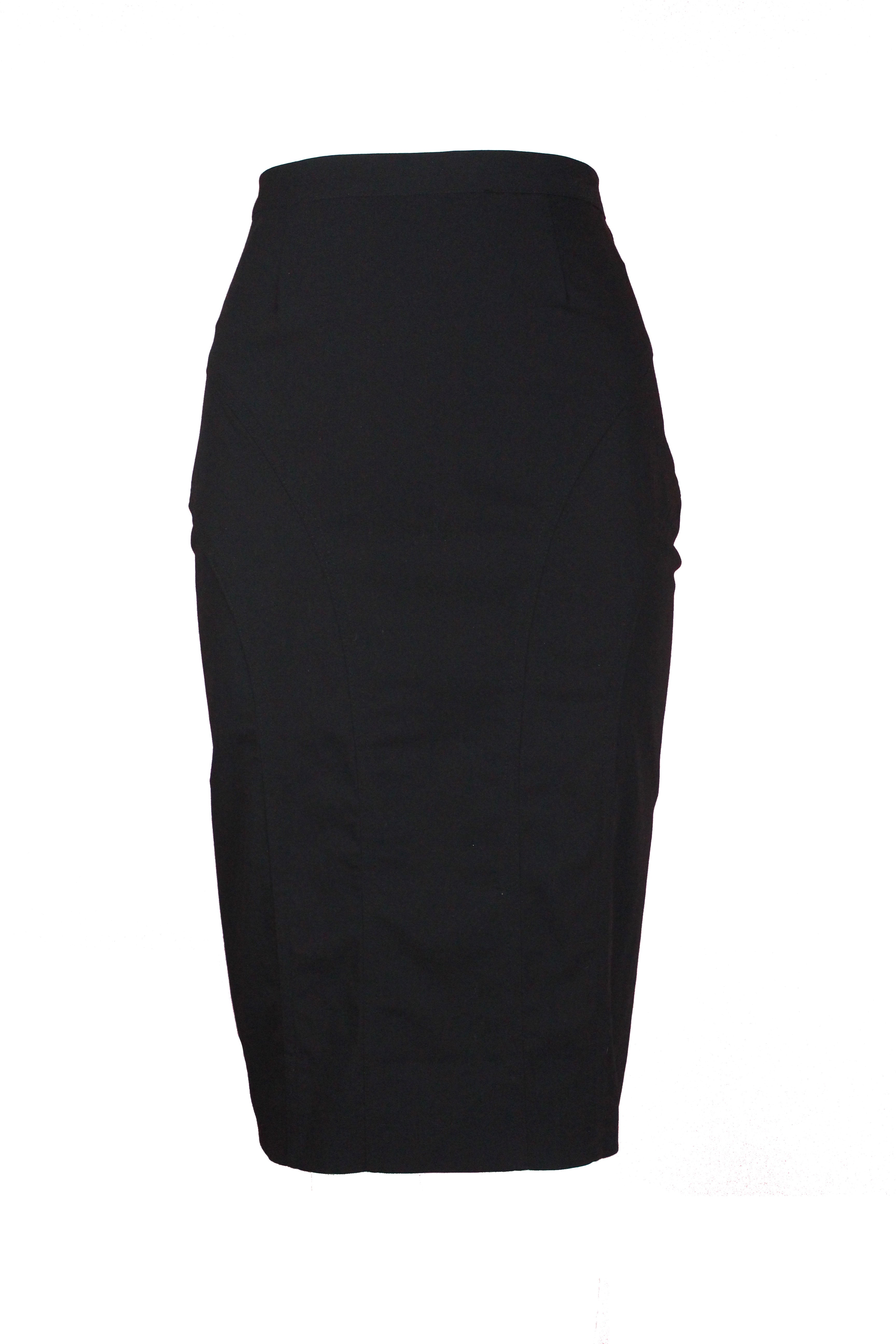 Black Knitted maxi skirt | JEAN PAUL GAULTIER | NET-A-PORTER