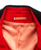 Vivienne Westwood Red Barathea Cropped Jacket, "Dressing Up" AW91/92, US 4