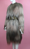 Bottega Veneta Long Hair Goat Jacket, AW 17, Size US 2