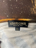 Roberto Cavalli T-shirt & Denim Pant, Tiger Print Set, AW 2000, Size 6/8 US