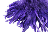 Diomadis LA for Pechuga "Pluma" Oversized Indigo Rooster & Ostrich Feather Hat, Size M/L