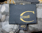 Roberto Cavalli Mini Dress Tiger Print Mandarin Collar, SS03, Size 40 IT / 4 US label